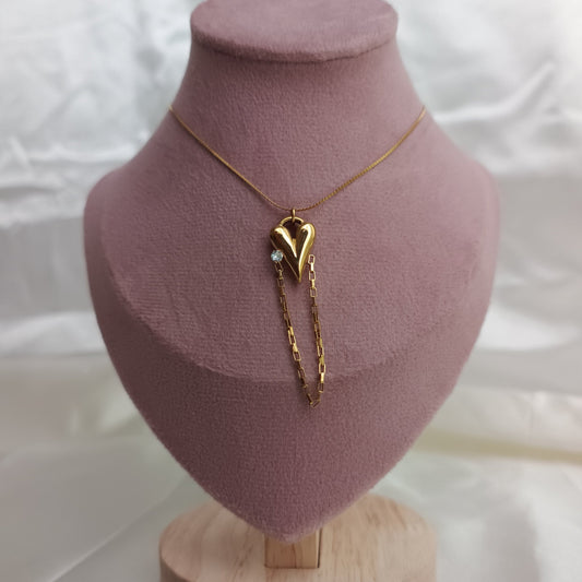 Heart & Dangle necklace