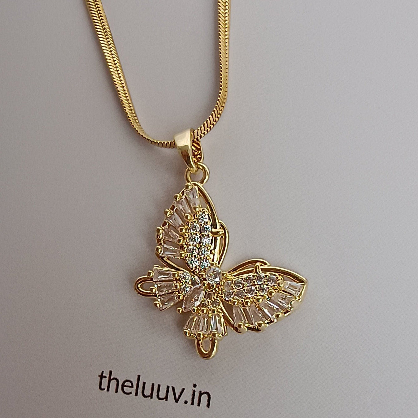 Butterfly necklace