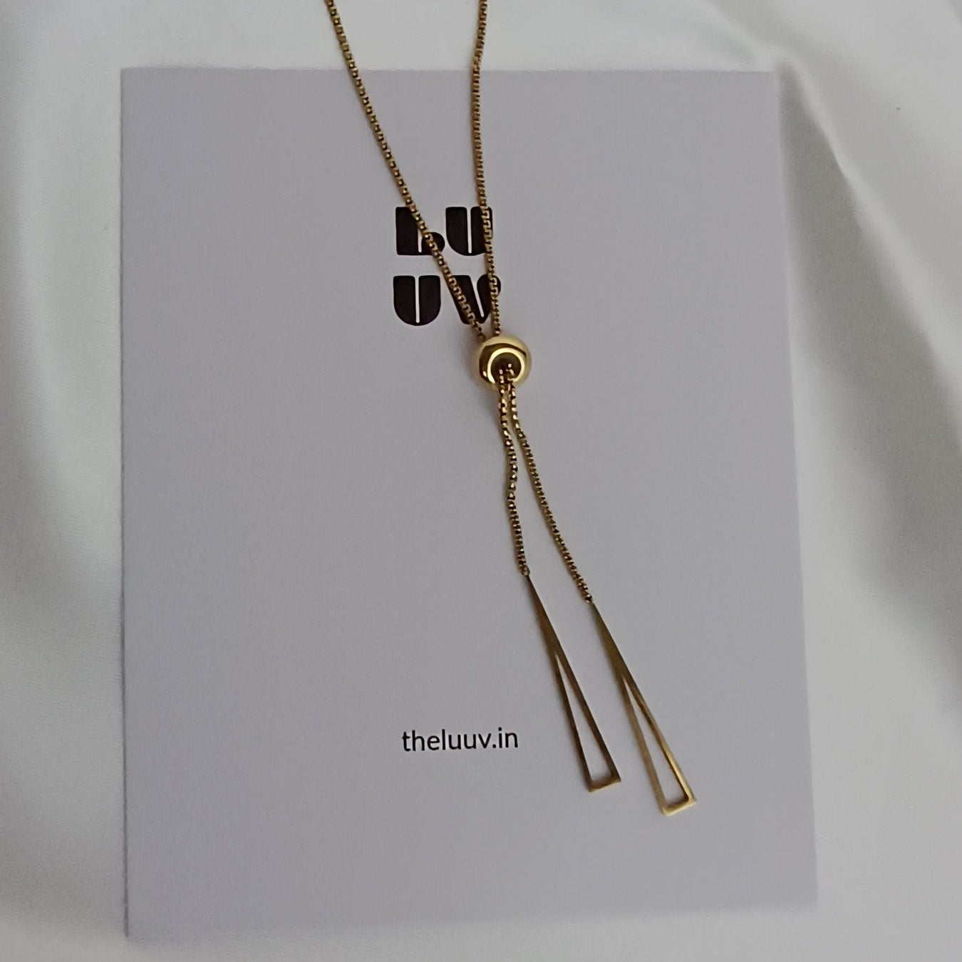Tassel Drop necklace
