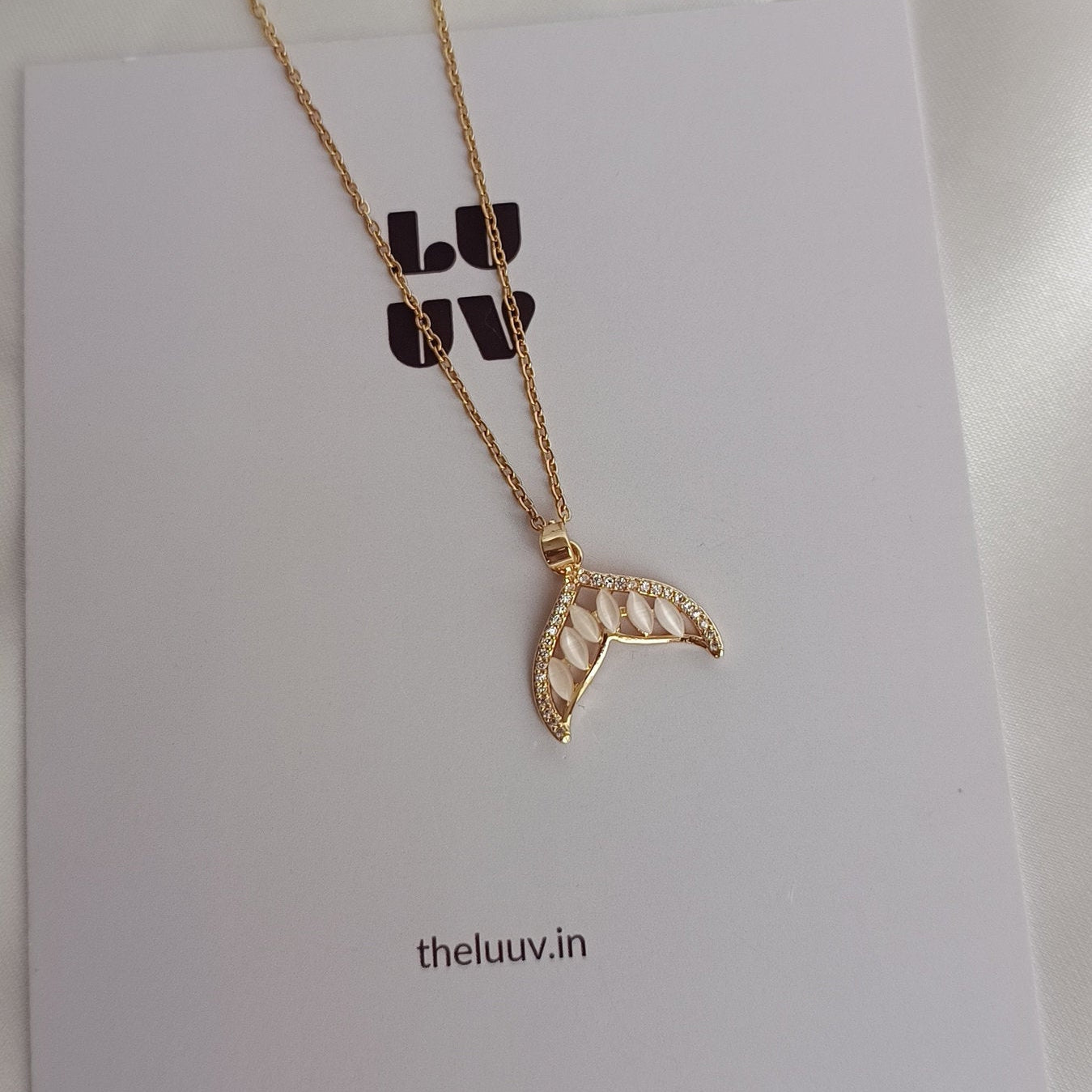 Mermaid tail necklace
