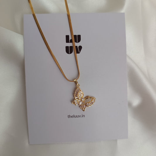 Butterfly necklace